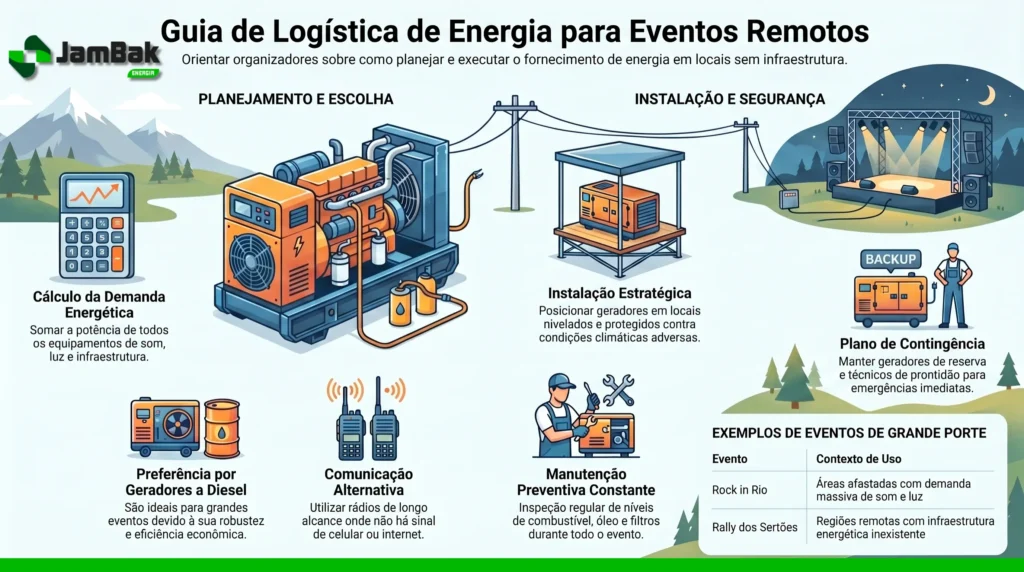 gerador para eventos