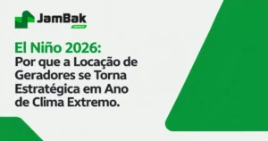 el ninõ; locação de geradores; queda de energia